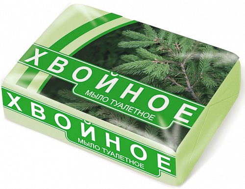 Мыло Ординарное 100г. Хвойное п/п