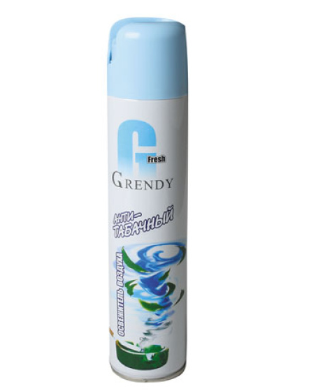 Освежитель воздуха GRENDY 300мл. Антитабак