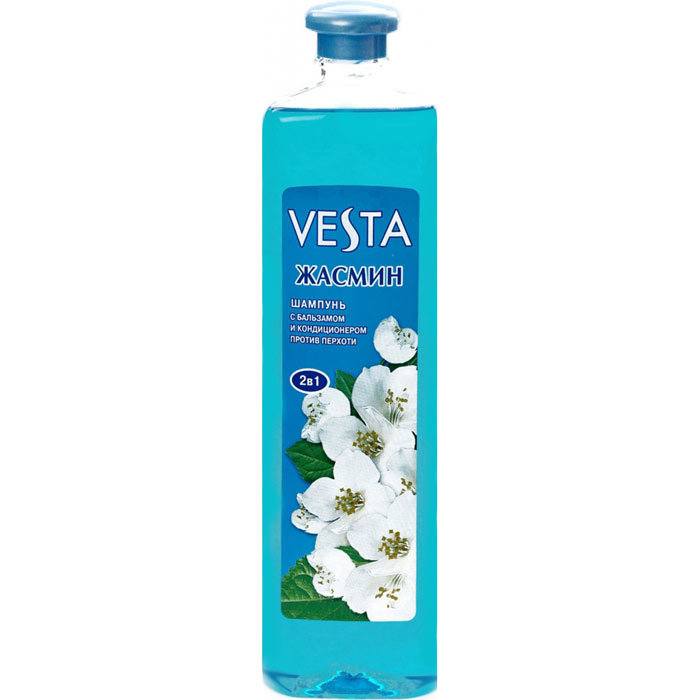 Шампунь Vesta 1л. 2в1 Жасмин (12)