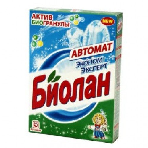 Стир.порошок Биолан ручн. 350гр. Эконом Эксперт (24)