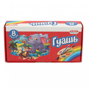 Гуашь 8цв. ПрофПресс 20мл.