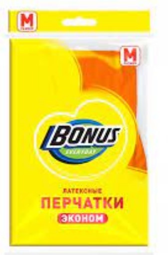 Перчатки Латексные Bonus M