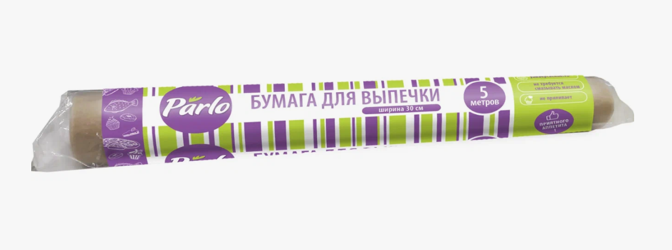 Бумага для выпечки 5м. *30см. Parlo