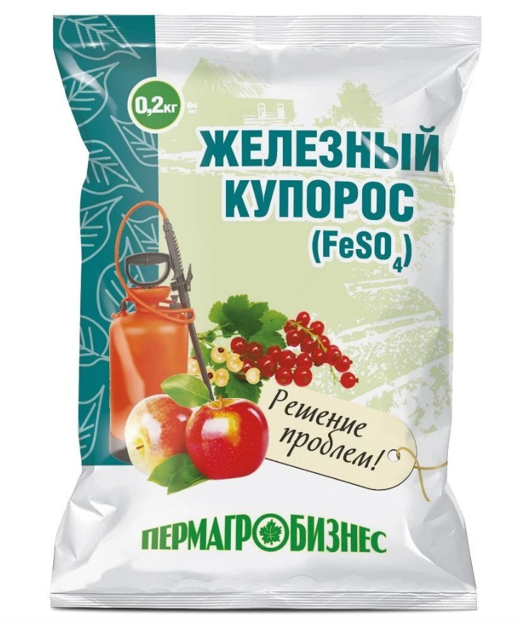 Удобрение ПАБ 200гр. Железный купорос (20)