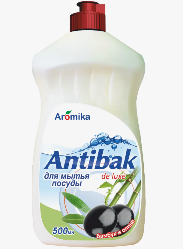 ЖМС Antibak 500мл. de Luxe Бамбук олива