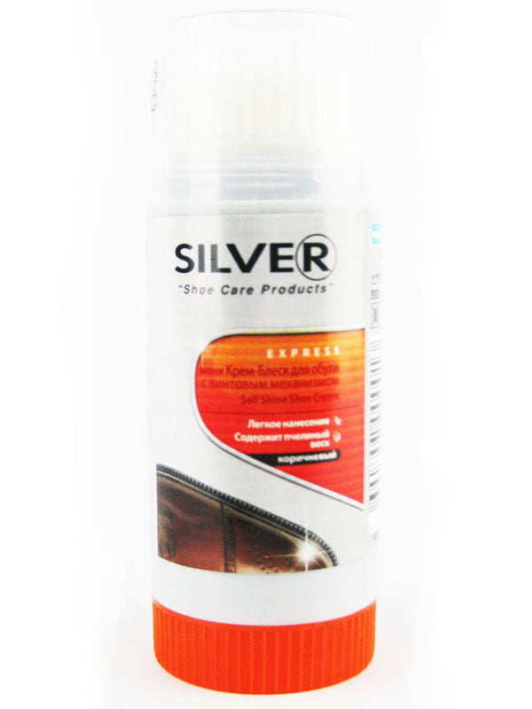Крем для обуви Silver-блеск 30мл. Comfort черн.  KS3011-01