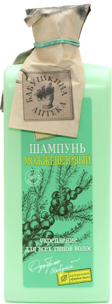Шампунь Бабушкина аптека 300мл. Укрепление Можжевеловый
