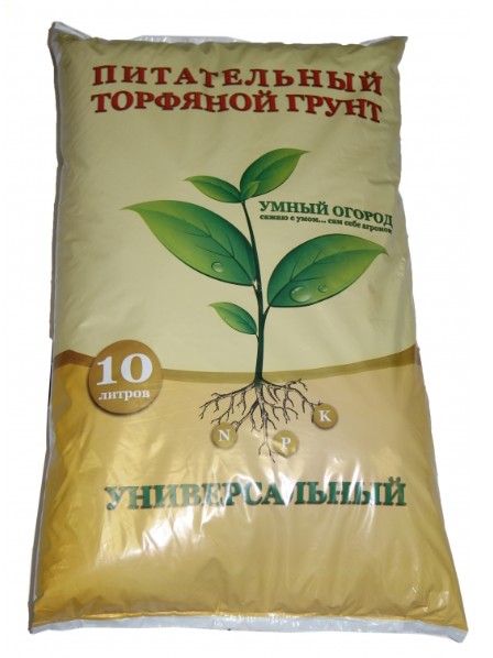 Грунт Для рассады 10л. Торф