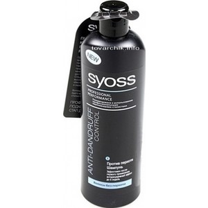Шампунь SYOSS 500мл Anti-dandruff control от перхоти