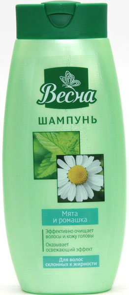 Шампунь Весна 430мл. Мята и ромашка 7127 (15)