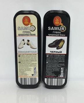 Губка для обуви Samur бесцв. Professional