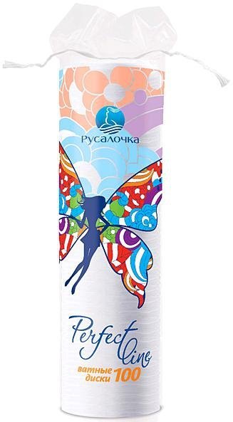 Ватные диски Perfect Line 100шт. Русалочка 073636 (24)