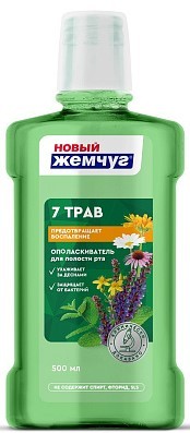 Ополаск. д/рта Новый жемчуг 500мл. 7 трав