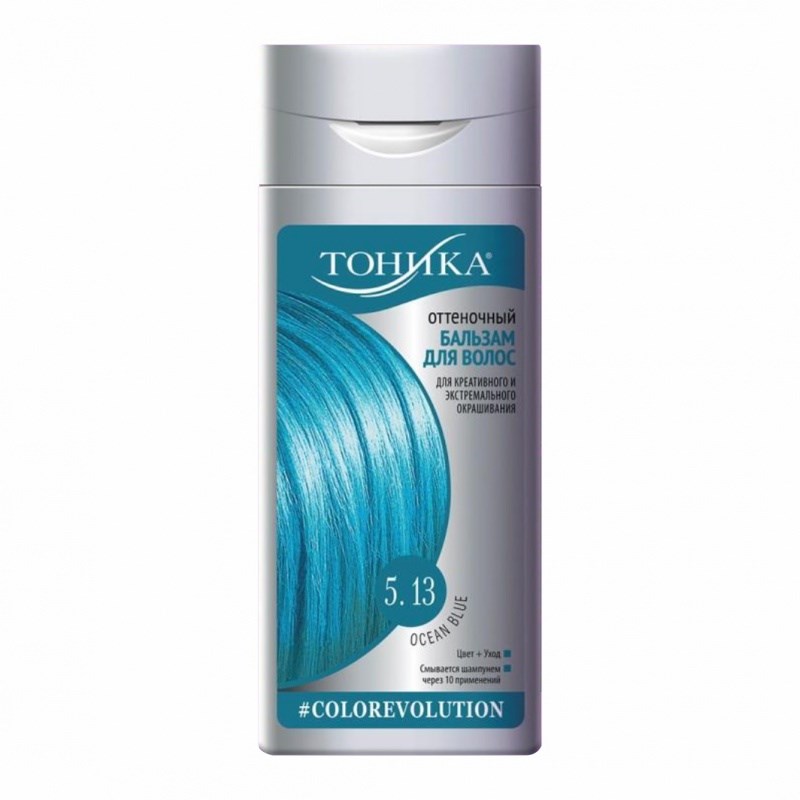 Оттеночный бальзам Тоника COLOREVOLUTION 5.13 Ocean blue (6)