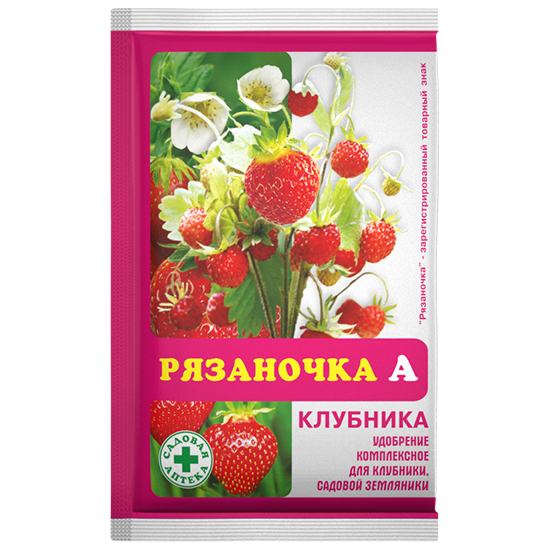 Удобрение Рязаночка клубника 60г.