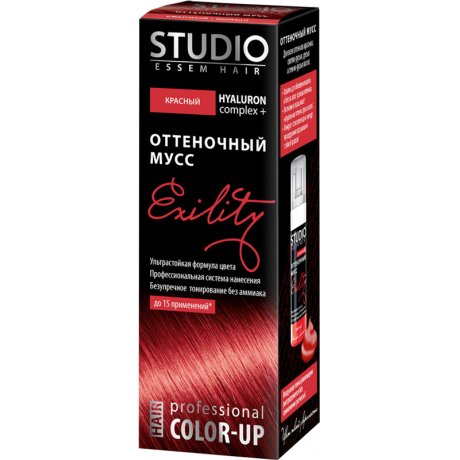 Оттеночный мусс Studio 150мл. Красный