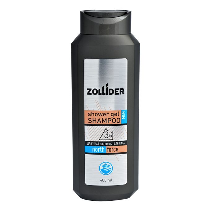 Гель для душа Zolider 400мл. 3в1 North Force