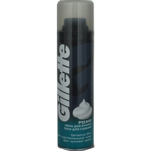 Пена д/бритья Gillette 200мл. Для чувствительной кожи