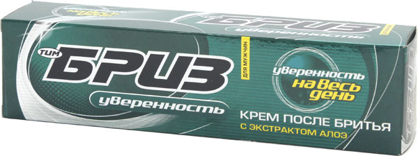 Крем д/бритья Бриз 75мл. Уверенность (16)