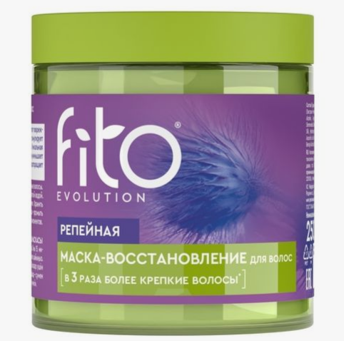 Маска д/волос Fito Evolution 250мл. Восстанавление репейная (12)