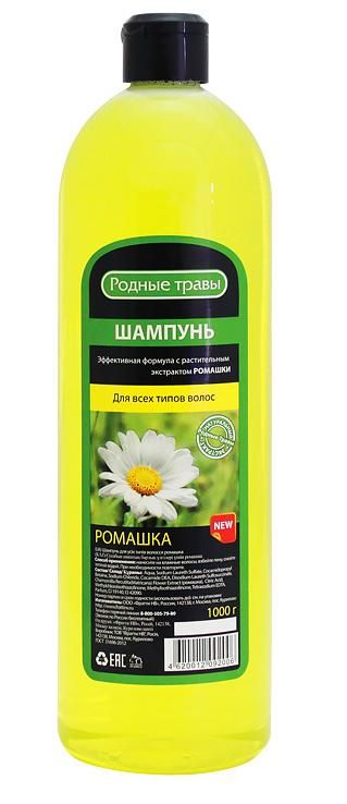 Шампунь Родные травы 1л. Ромашка д/всех типов волос (6)