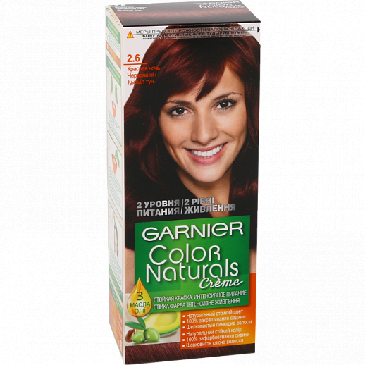 Краска д/волос Garnier Color Naturals 2.6 Красная ночь