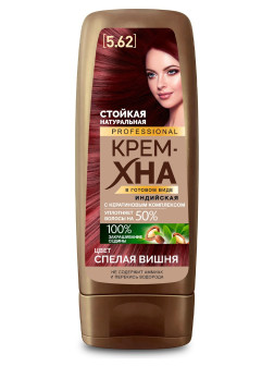 Краска д/волос Хна оттеночная ИНДИЙСКАЯ Спелая вишня 140мл. 1252