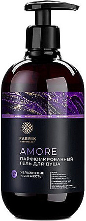 Гель для душа Fabrik Cosmetology 520мл. парфюм. AMORE