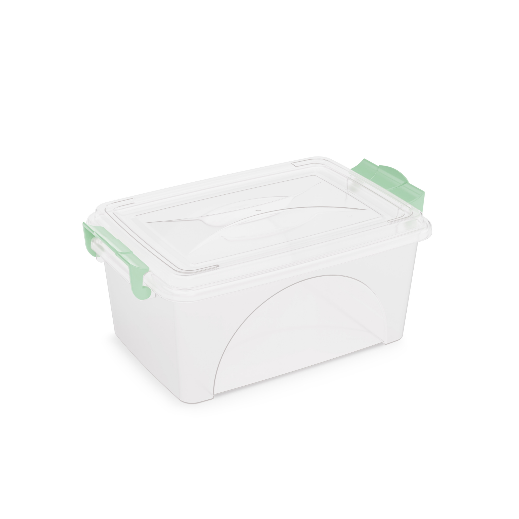 Контейнер прямоугольный 4,5л. с ручками (12)