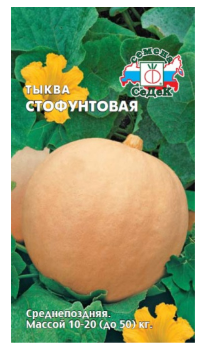 Семена тыква Стофунтовая Седек (уп.10)