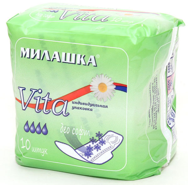 Прокладки МИЛАШКА Вита дэо софт 10шт.