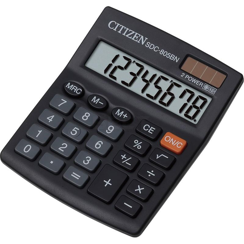 Калькулятор 8разр. Citizen SDC805