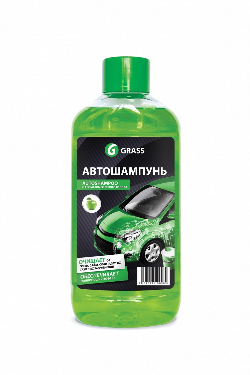 Ср-во Grass 500мл. Автошампунь яблоко (15)