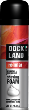 Пена д/бритья Dockland 200мл. Regular (12)