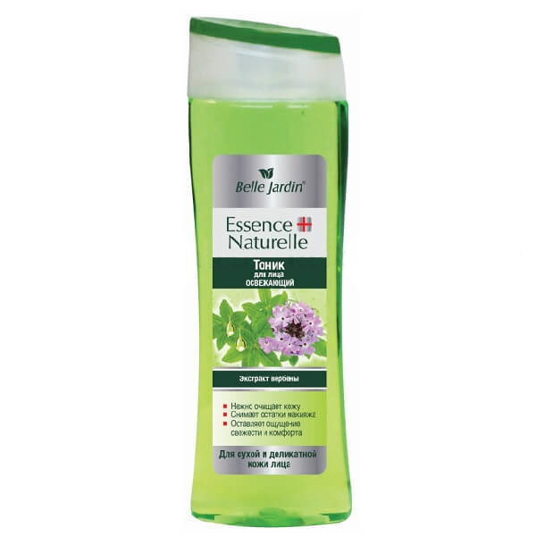 Тоник Belle Jardin Essence+Naturelle 200мл. д/лица с экст. Вербены