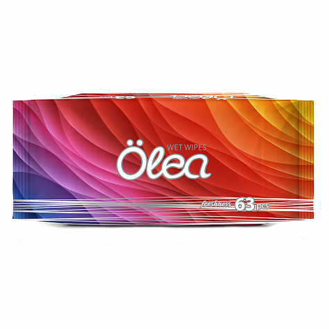 Салфетки влажные Olea 63шт.