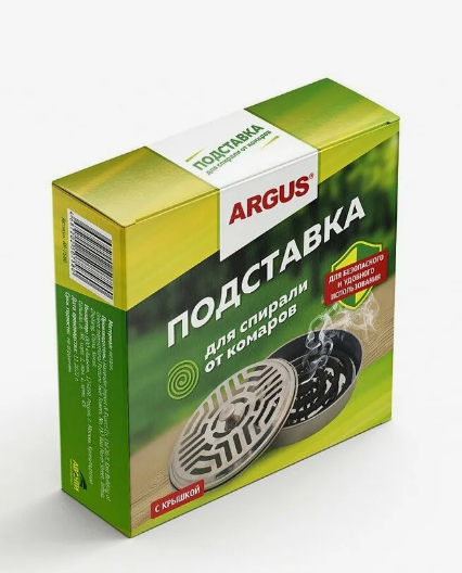 Подставка под спирали от комаров Argus (30)