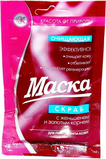 Скраб Фито 100мл. Маска с Женьшенем