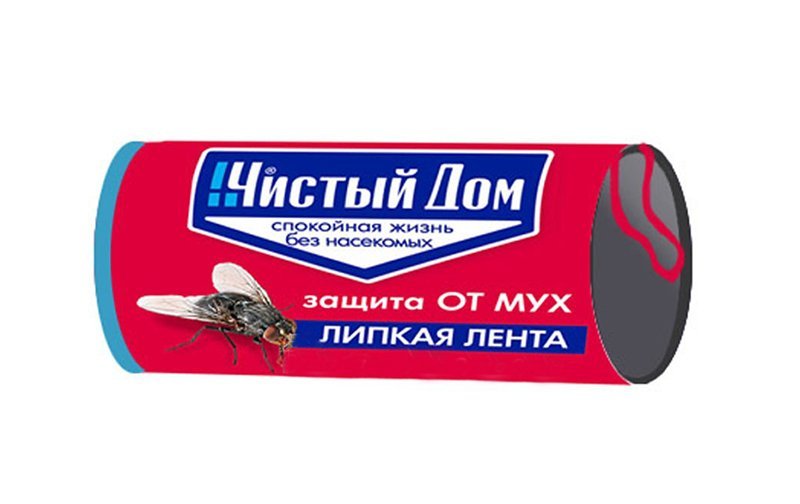 Лента от мух "Чистый дом "(уп.20) в кор 120шт