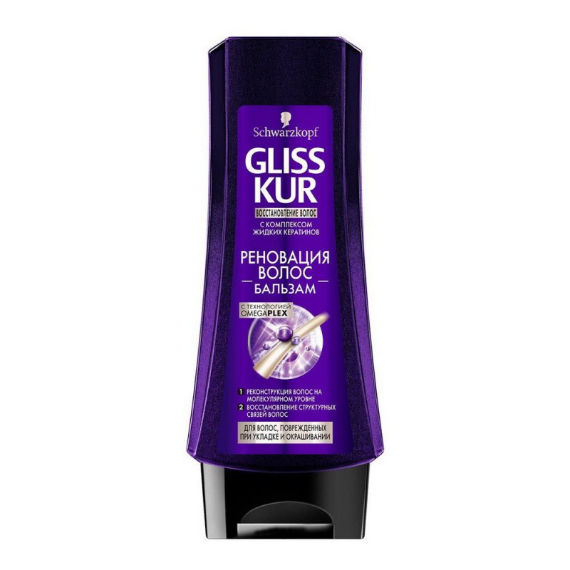 Бальзам Gliss Kur 200мл. Реставрация