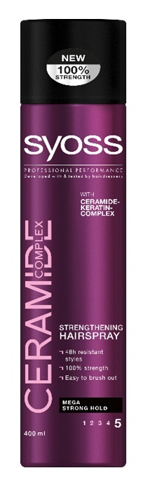 Лак д/волос Syoss 400мл. МСФ Ceramide Complex
