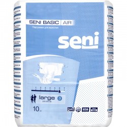 Подгузн. Seni Basic Air large 10шт.