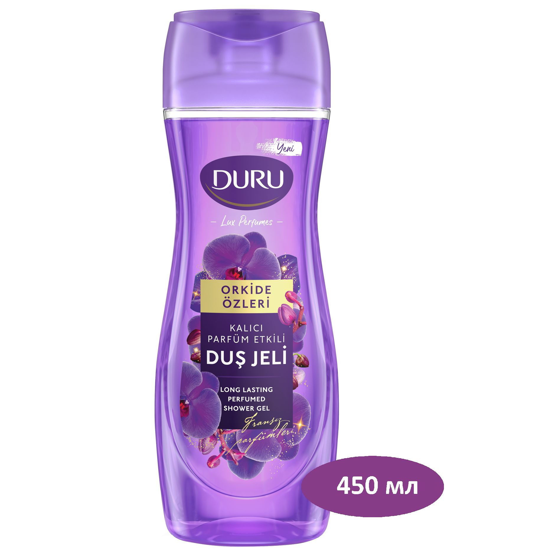 Гель для душа Дуру 450мл. lux perfumes Орхидея (12)