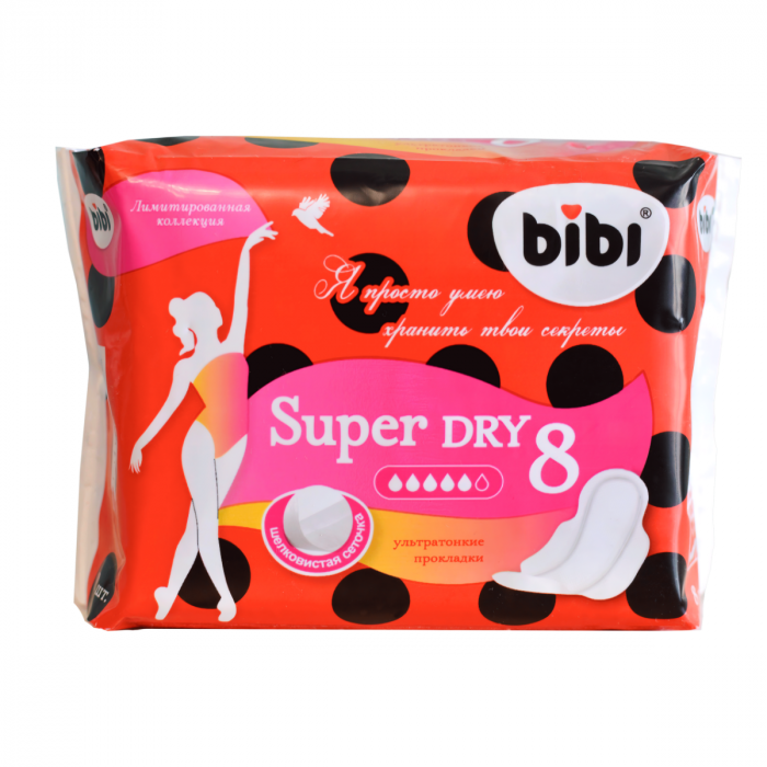 Прокладки BiBi Super Ultra Dry 8шт.