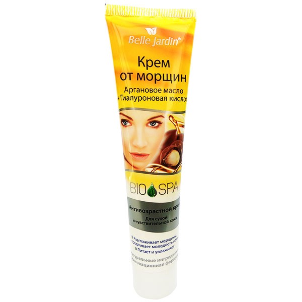 Крем Belle Jardin 125мл. д/лица SPA Naturelle Аргановое масло от Морщин