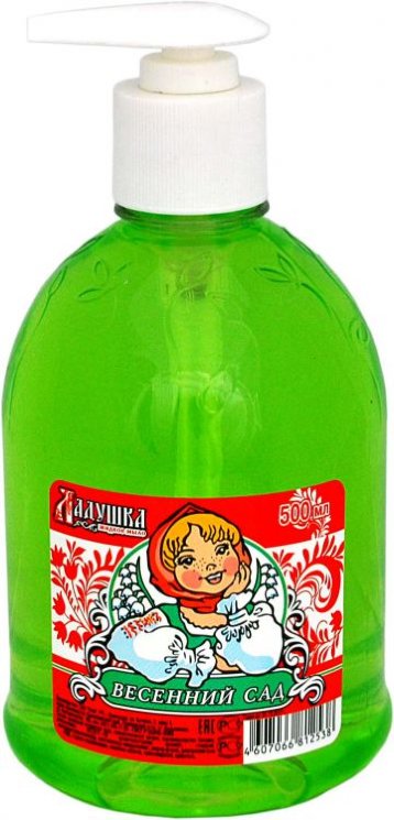 Мыло жидк. Ладушка 500мл. Весенний сад