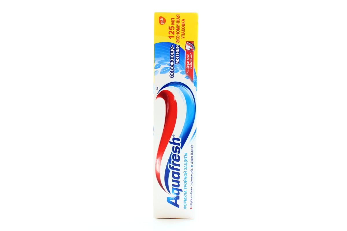 Зубн.паста Aquafresh 125мл. Освеж.мятная