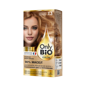 Краска д/волос Only Bio COLOR 7.3 Сияющая карамель