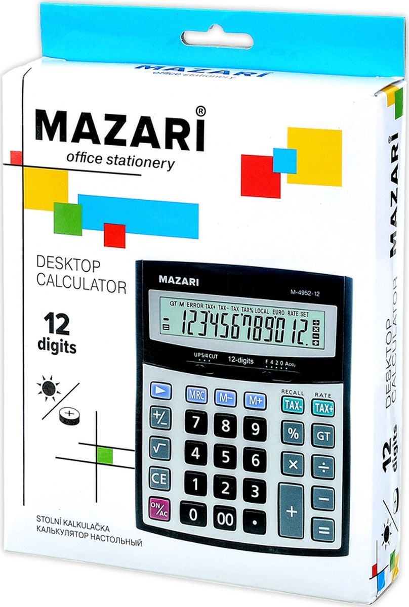 Калькулятор 12разр. Mazari