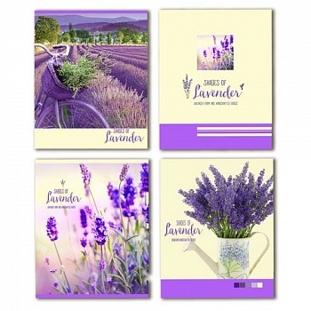 Тетрадь 48л. лин. "Lavender" асс